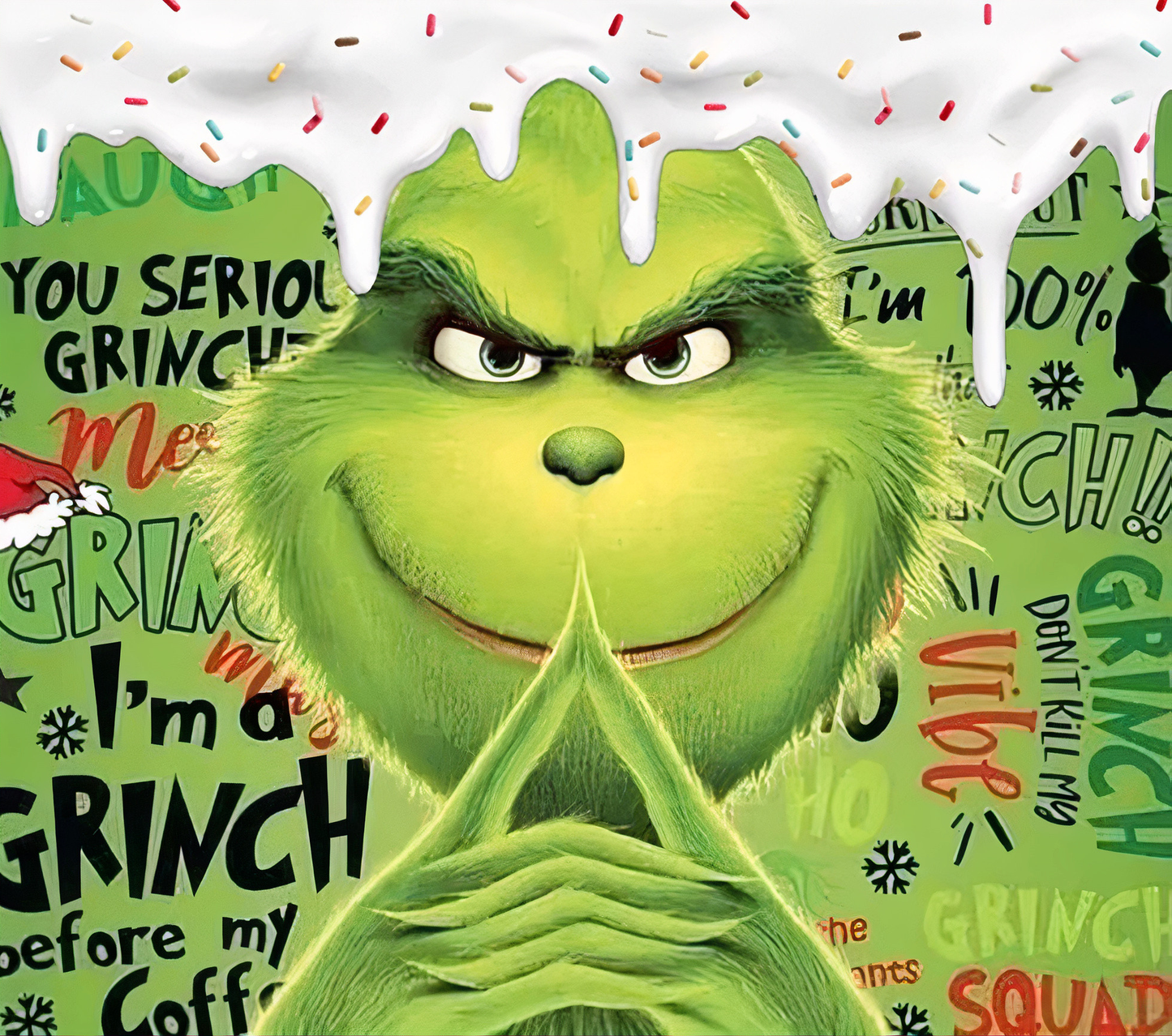 Grinch Tumblers 20 oz