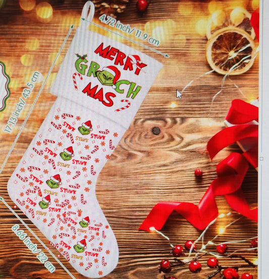 Grinch Stocking