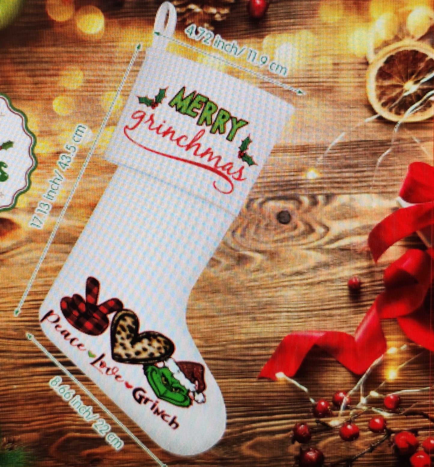 Grinch Stocking