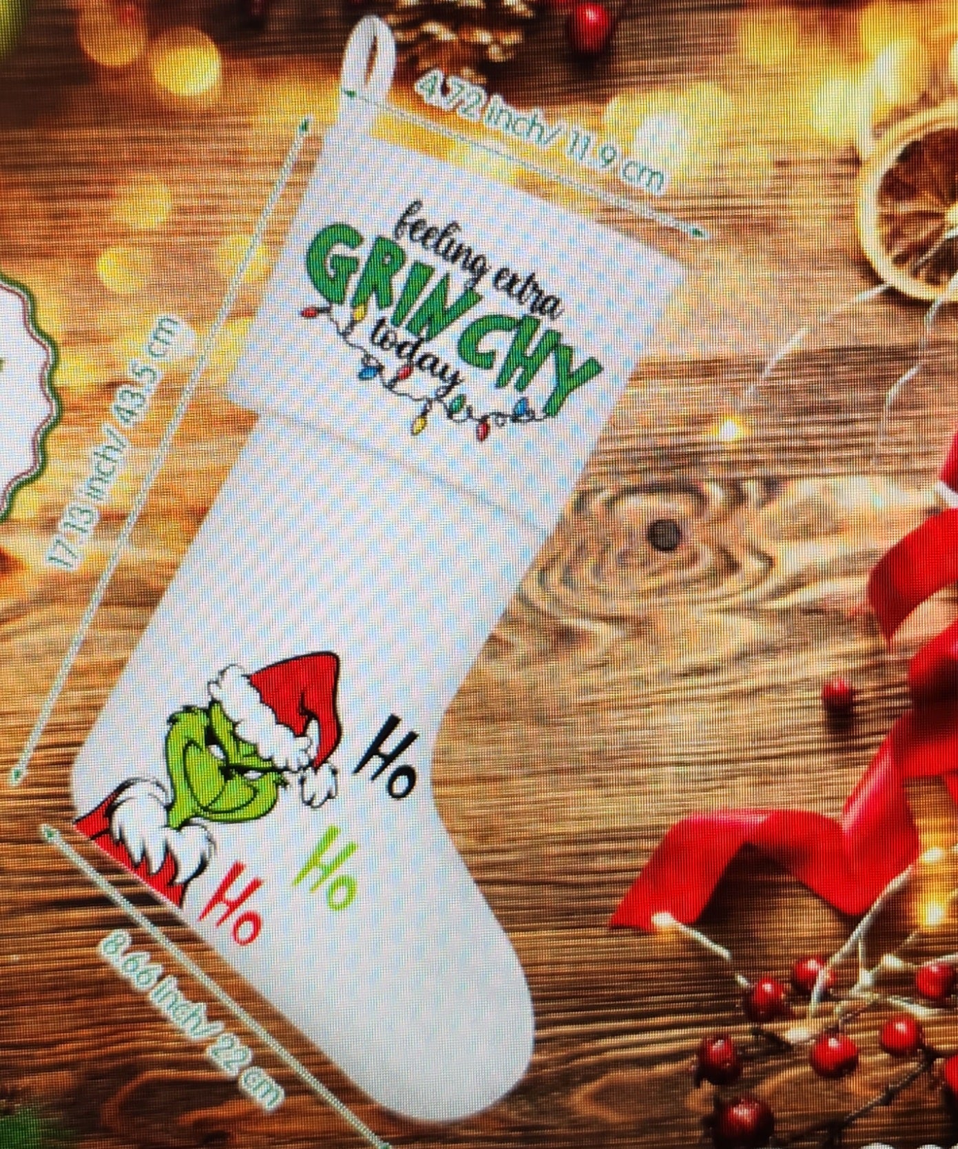 Grinch Stocking