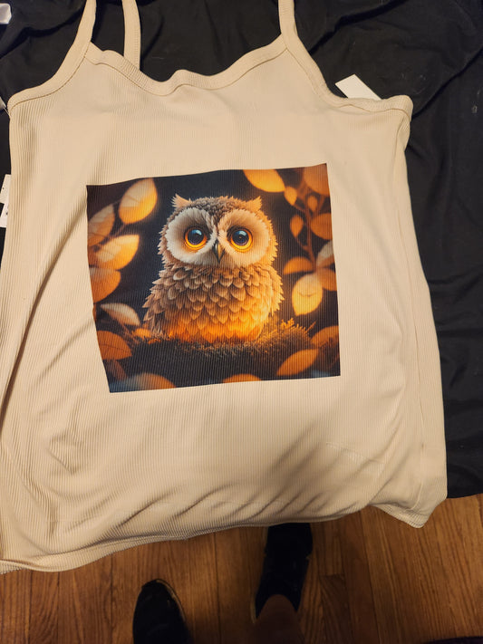 3D Owl shirt