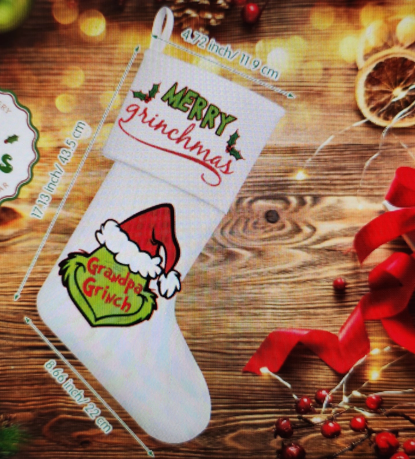 Grinch Stocking