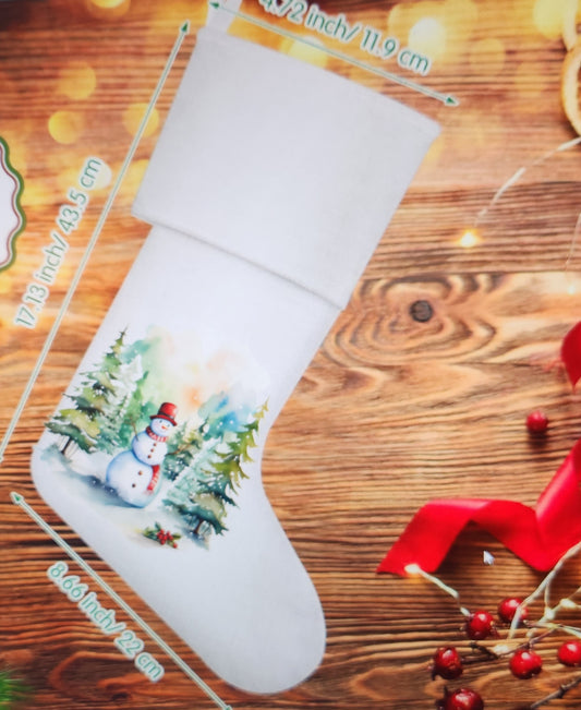 Snowman Stocking