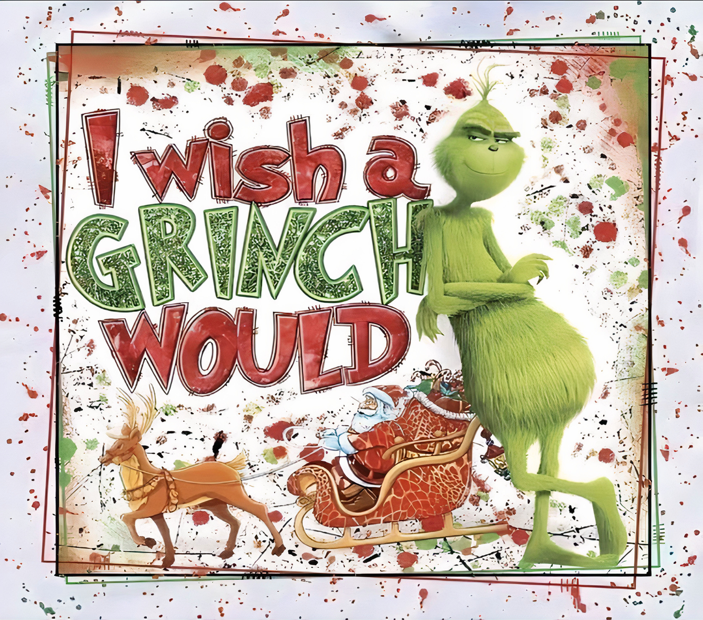 Grinch Tumblers 20 oz